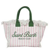 Borsa a spalla SAINT BARTH VANITY - Sb Beach Stripes V2010 03754H